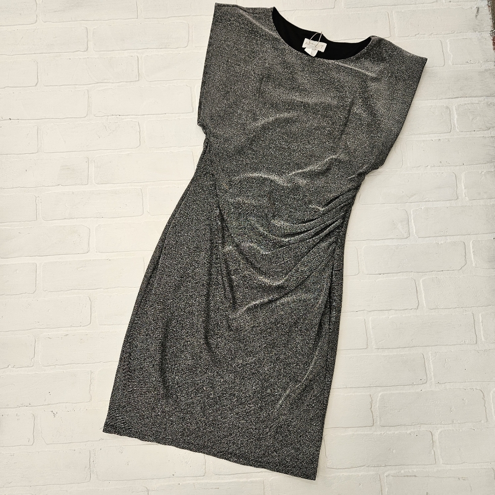 Sparkle Ruched Mini Dress - Picture 2 of 5